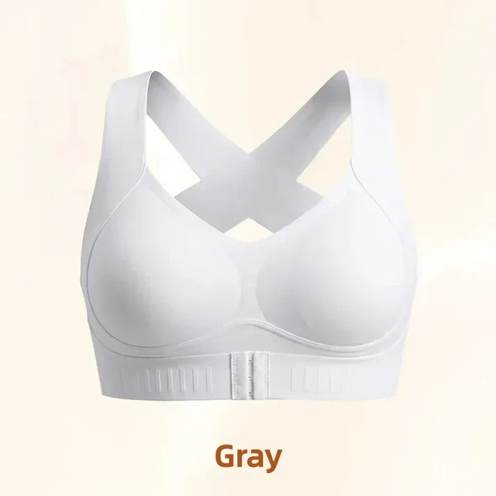 šLAST DAY SALE - 50% OFFā”Front Closure Cross-Back Wireless Posture Bra
