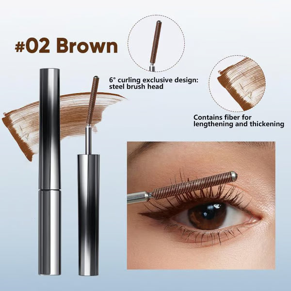 ✨LAST DAY SALE - BUY 1 GET 1 FREE!!⚡50K+ SOLD!✨Ultimate Waterproof & Sweatproof Lengthening & Curling Mascara👁️