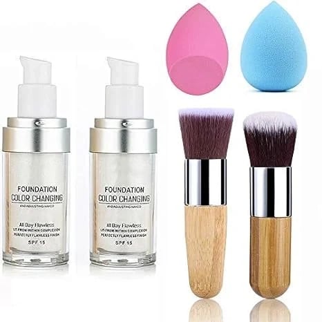 🔥 BUY 1 GET 1 FREE ⏰ Last Day 49% Off-Colour Changing Mature Skin Foundation🎁