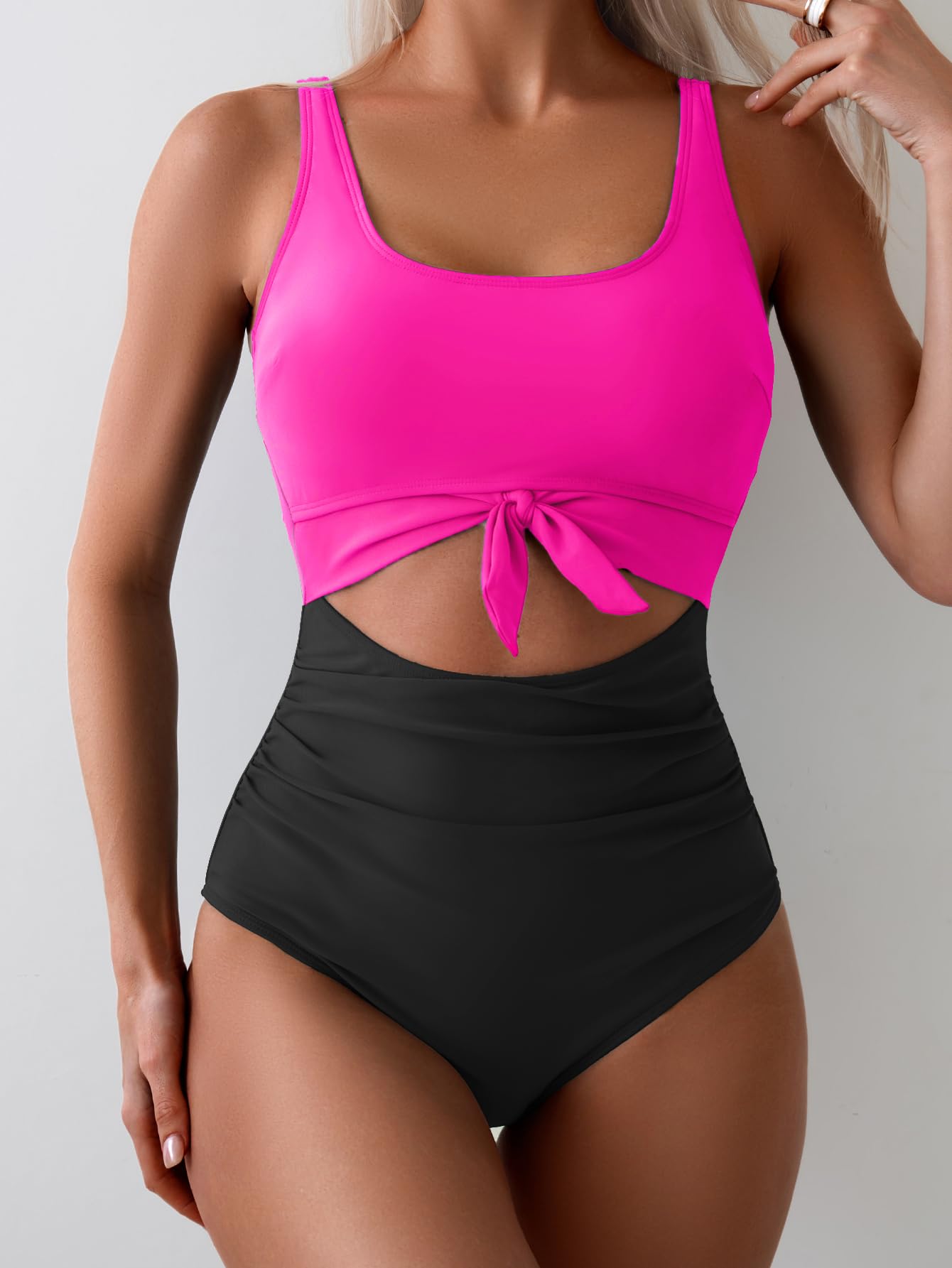 🔥Last Day Special Price £12.99!!💥-👙Women's One Piece Swimsuit Tummy Control Slimming Bathing Suit