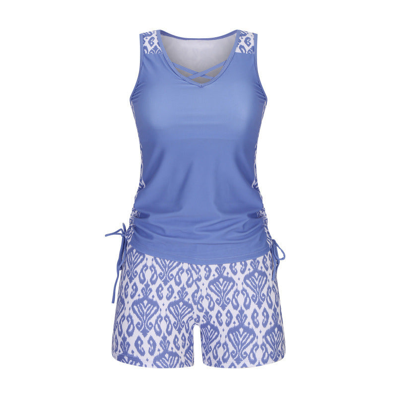 ποΈ Summer Sale 60% off ποΈπ©± Two-piece tankini β high-waisted with bandeau top β perfect for the beach π