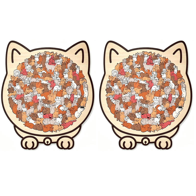 🔥Limited time offer!Wooden Animal Stacking Puzzle