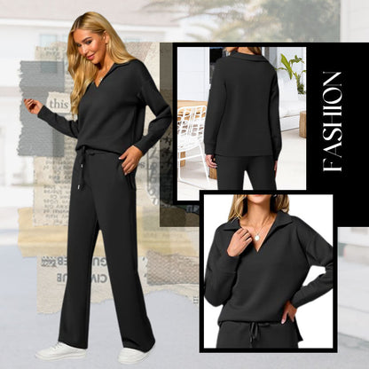 🔥Limited Time 50% OFF🔥Women's 2 Piece Sets Outfits Casual Long Sleeve Sweatsuits Sets