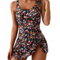 🏖️Summer Hot Sale - ONLY ￡12.99!!⚡50K+ SOLD!👙🌊Women's One Piece Tummy Control Tie Knot Swimsuit