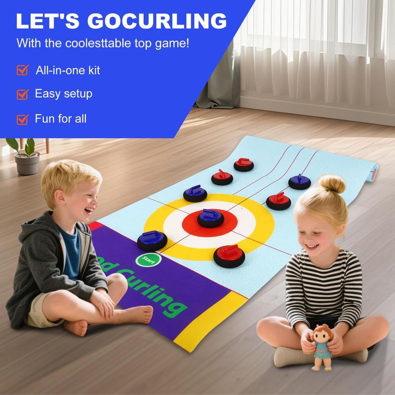 🔥Best Christmas Game-Up to 70% OFF🎅2025 New Tabletop Family Curling Game