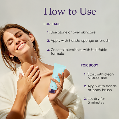 💜Last Day-Buy 1 Get 1 Free!🎁All-in-One Moisturizing Concealer Waterproof Cream