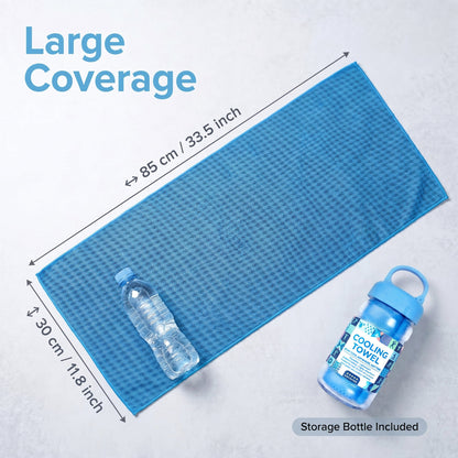 🔥Summer Hot Sale - BUY 1 GET 1 FREE!!⚡50K+ SOLD!❄️Cold Sweat Towel You Can Use Anywhere, Anytime! Reusable Soft Absorbent Cooling Portable