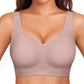 🏆LAST DAY SALE 50% OFF 🔥OEAK Women Jelly Bras Wirefree Full Coverage No Underwire Everyday Bras Comfortable Wireless Padded Tshirt Bra👍