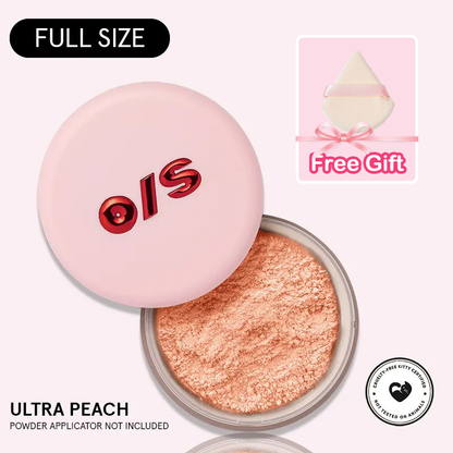 🔥LAST DAY SALE £8.99 with FREE BRUSH!!🎁Ultimate Blurring Setting Powder Full-Sized🌞Summer essential