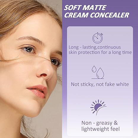 🔥LAST DAY SALE - ONLY £9.99!!⚡50K+ SOLD!💝Soft Matte Cream Concealer