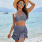 🔥LAST DAY SALE - ONLY £14.99!!⚡50K+ SOLD!👙High Waisted Bikini Sets Women's Tummy Control Gingham