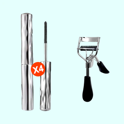 ✨LAST DAY SALE - BUY 1 GET 1 FREE!!⚡50K+ SOLD!✨Ultimate Waterproof & Sweatproof Lengthening & Curling Mascara👁️