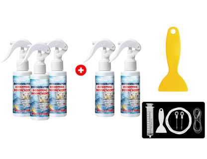🔥Summer Hot Sale £9.99!!💥50K+ SOLD!🧊Defrosting Spray for Fridge Freezer🎁(With free spatula)