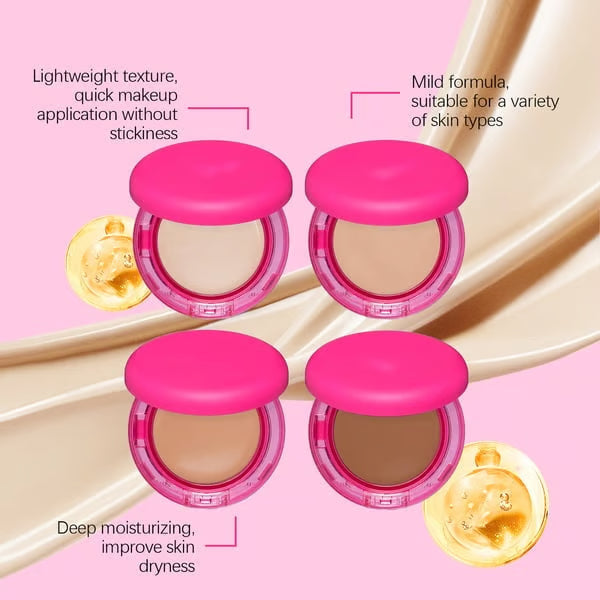💜HOT PROMOTION-BUY 1 GET 1 FREE PLUS A FREE BRUSH!💜Moisturizing Cream Foundation