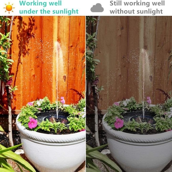 🔥LAST DAY SALE ￡9.99!!💥-🏡Upgraded Solar Powered Water Fountain Pump With Accessories