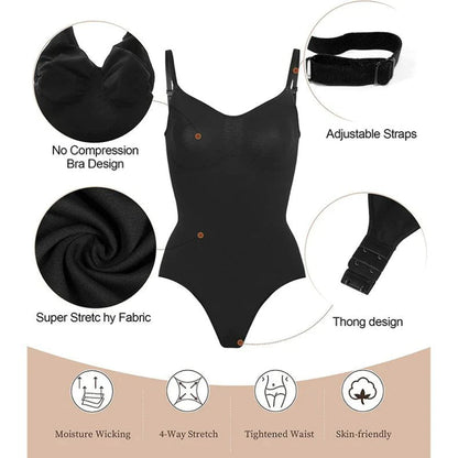 ⏰Historically lowest price:£9.99💥🔥SNATCHED SHAPEWEAR BODYSUIT
