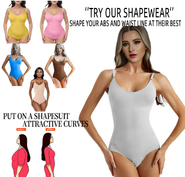 ⏰Historically lowest price:£9.99💥🔥SNATCHED SHAPEWEAR BODYSUIT