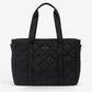 2Pcs Quilted Puffer Laptop Handbag, 15.6" 17"