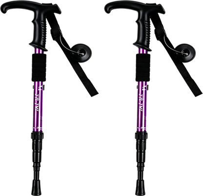 ⛰️ Last Day Special Price £9.99 ! ✨ Adjustable Aluminum Alloy Trekking Pole – Durable, Shock-Absorbing, Lightweight 🌲