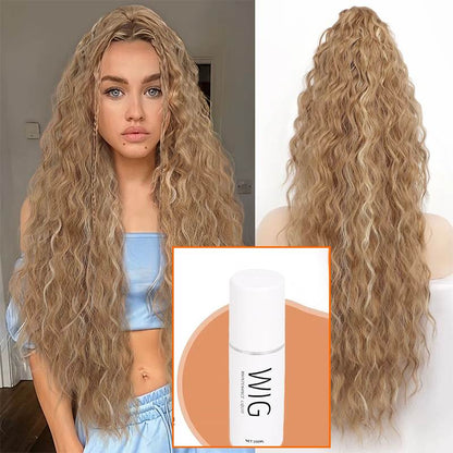 💜2026 NEW IN £12.99!!⚡50K+ SOLD! 💜Curly Wavy Frizzy Hair Extension with Ponytail