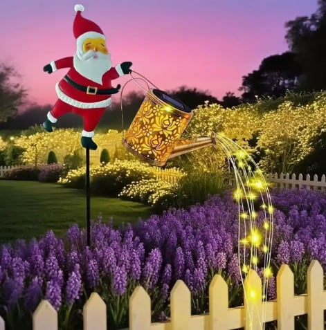 🎅CHRISTMAS SPECIAL PRICE:£11.99!!✨Christmas Solar Kettle Light & Lantern Garden Decor Collection