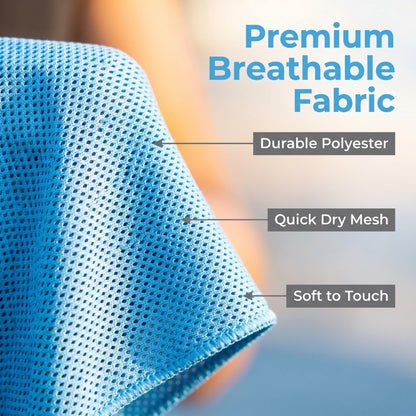 🔥Summer Hot Sale - BUY 1 GET 1 FREE!!⚡50K+ SOLD!❄️Cold Sweat Towel You Can Use Anywhere, Anytime! Reusable Soft Absorbent Cooling Portable