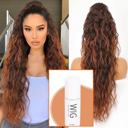 💜2026 NEW IN £12.99!!⚡50K+ SOLD! 💜Curly Wavy Frizzy Hair Extension with Ponytail