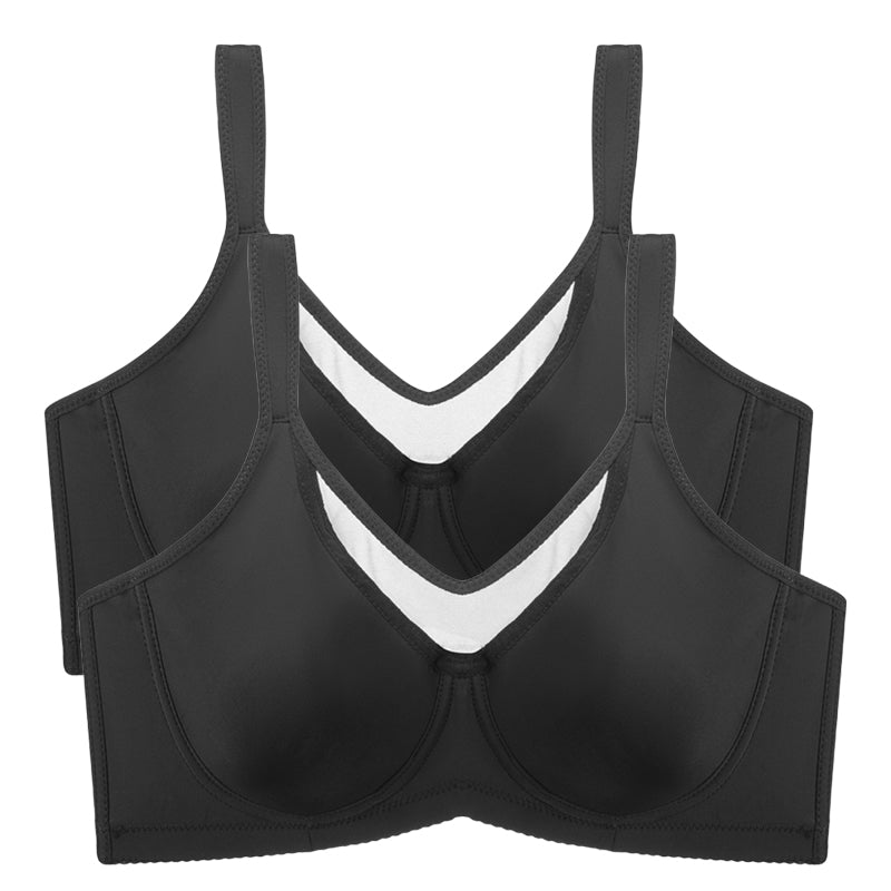 ⏳Christmas Sale £10.99💐Women's Elegant Sheer Full Coverage Plus Size Bra👍