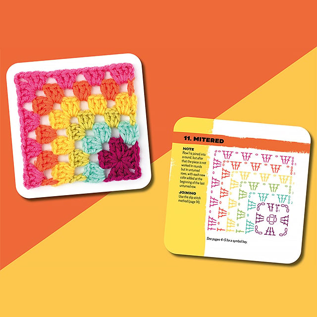 🔥Limited Edition 49%OFF -🧶【50 Mix & Match Designs】The Granny Square Card Deck