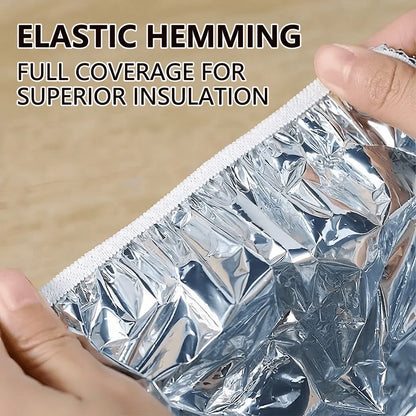 🏆 Last Day Special Price £6.99!!🍽️Reusable Aluminum Foil Thermal Food Cover — Heat-Retaining, Washable & Freshness-Preserving Kitchen Essential