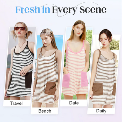 🔥LAST DAY SALE: ONLY ￡13.99!!🏖️50% OFF! Women's Sleeveless Summer Dress with Shorts – 2-in-1 effortless style! Built-in shorts for comfort & confidence. Ready in seconds for sunny days. 🌞🌸