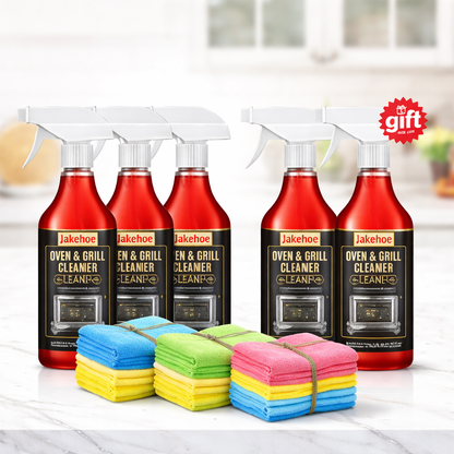🧼 BUY 2 GET 1 FREE! ✨ Oven & Grill Cleaner Spray – Dissolves Grease in 5 Mins, No Scrubbing & Eliminates Odors 🔥  21 Reviews