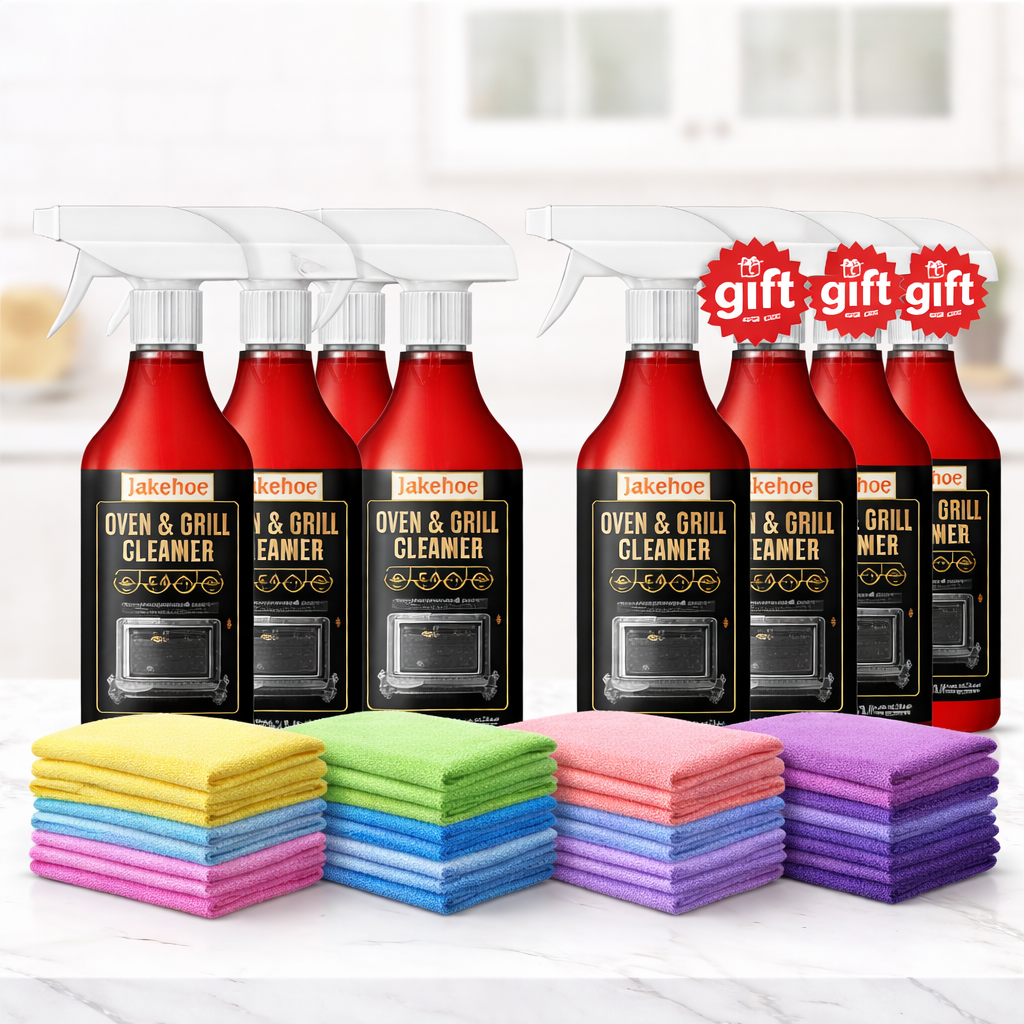 🧼 BUY 2 GET 1 FREE! ✨ Oven & Grill Cleaner Spray – Dissolves Grease in 5 Mins, No Scrubbing & Eliminates Odors 🔥  21 Reviews