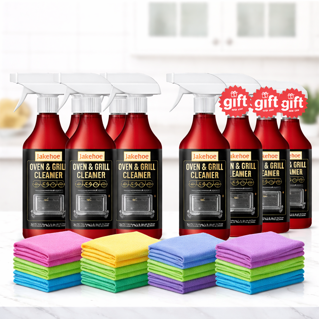 🧼 BUY 2 GET 1 FREE! ✨ Oven & Grill Cleaner Spray – Dissolves Grease in 5 Mins, No Scrubbing & Eliminates Odors 🔥  21 Reviews