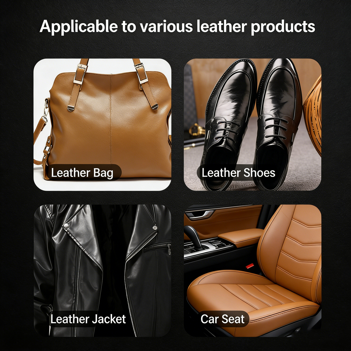 🔥NEW YEAR SALE - BUY 1 GET 1 FREE!!✨Multi-use Leather Oil Care Brush- Easily Repair Leather Scratches🧼