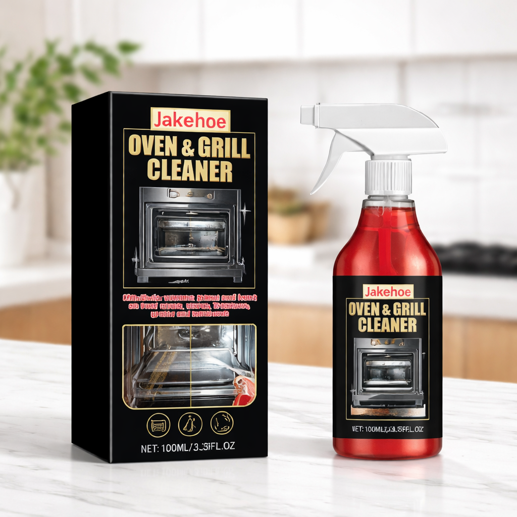 🧼 BUY 2 GET 1 FREE! ✨ Oven & Grill Cleaner Spray – Dissolves Grease in 5 Mins, No Scrubbing & Eliminates Odors 🔥  21 Reviews