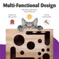 🎅Christmas Gift idea 50%OFF -🎁Cat Scratch Puzzle Enrichment Box: Nail File Stress Free Alternative to Clippers and Grinders