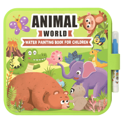 MagicReveal™ Mess-Free Coloring Book + Magic Marker