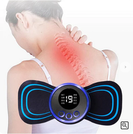 🔥LAST DAY SALE - BUY 1 GET 1 FREE!🔥Portable Massager with 8 Modes and LCD Screen - Mini Muscle Stimulator for Pain Relief