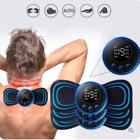 🔥LAST DAY SALE - BUY 1 GET 1 FREE!🔥Portable Massager with 8 Modes and LCD Screen - Mini Muscle Stimulator for Pain Relief