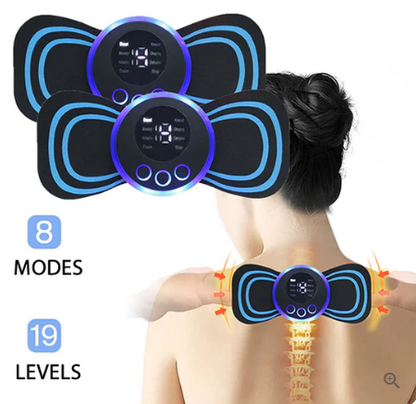 🔥LAST DAY SALE - BUY 1 GET 1 FREE!🔥Portable Massager with 8 Modes and LCD Screen - Mini Muscle Stimulator for Pain Relief