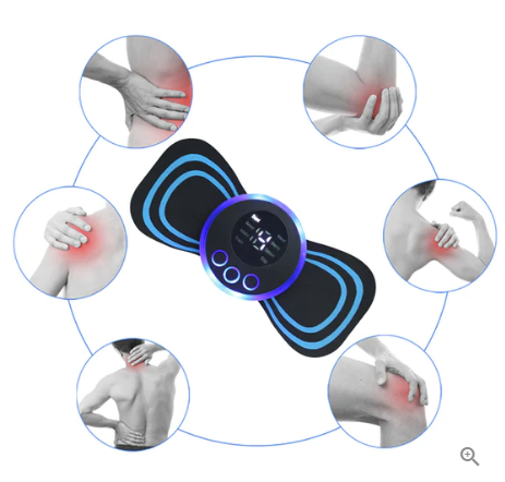 🔥LAST DAY SALE - BUY 1 GET 1 FREE!🔥Portable Massager with 8 Modes and LCD Screen - Mini Muscle Stimulator for Pain Relief