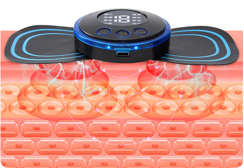 🔥LAST DAY SALE - BUY 1 GET 1 FREE!🔥Portable Massager with 8 Modes and LCD Screen - Mini Muscle Stimulator for Pain Relief
