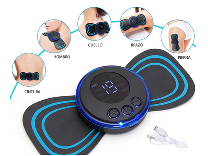 🔥LAST DAY SALE - BUY 1 GET 1 FREE!🔥Portable Massager with 8 Modes and LCD Screen - Mini Muscle Stimulator for Pain Relief