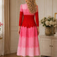 🏖️ Summer Sale 60% off 🏝️ Elegant Pearl Embellished Pleated Maxi Bounce Dress