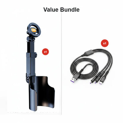 48%OFF|🔥Car Cup Holder Phone Mount – 360° adjustable, strong N52 magnet, one-handed operation, fits all phones, stable magnetic and clamp models for safe driving