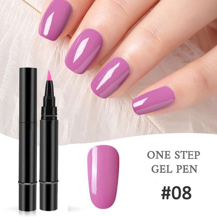 💅HOT SALE BUY 1 GET 1 FREE - £7.99! ✨One Step Nail Gel Pen🎨