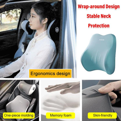 ⏳Limited-time 50% off⏰Car Headrest Neck and Waist Pillow🚗🛋️