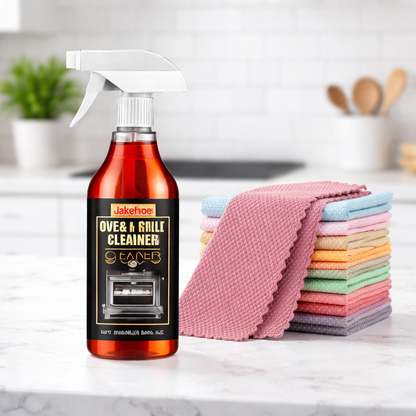 🧼 BUY 2 GET 1 FREE! ✨ Oven & Grill Cleaner Spray – Dissolves Grease in 5 Mins, No Scrubbing & Eliminates Odors 🔥  21 Reviews