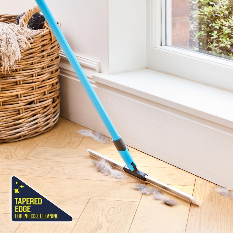 🧼LAST DAY SALE: Only £10.99! 🔥🔥Minky Flexi Edge Sweeper: Multi-Surface Cleaning for Floors, Carpets & Windows